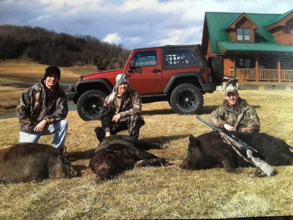 Wild boar - Russian bar hunts