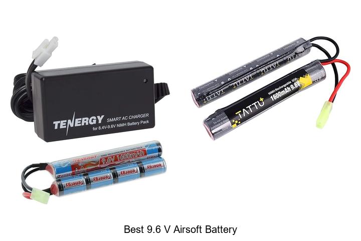 Top 12 Best 9.6 V Airsoft Battery That Will Boost Power!