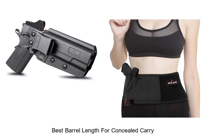 Top 12 Best Barrel Length for Concealed Carry Revealed!