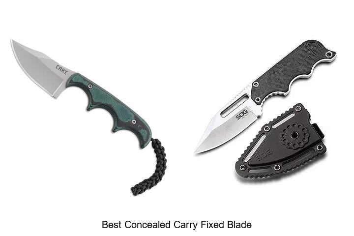 Top 12 Best Concealed Carry Fixed Blade Knives You Need