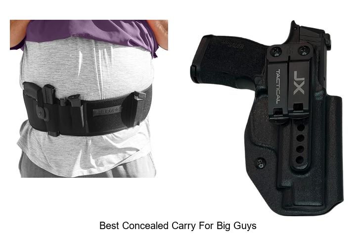Top 12 Best Concealed Carry for Big Guys You Must See!