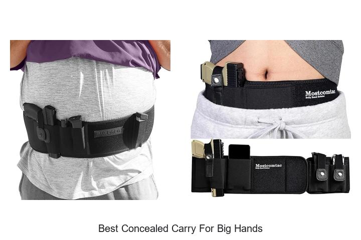 Top 12 Best Concealed Carry for Big Hands You Need Now