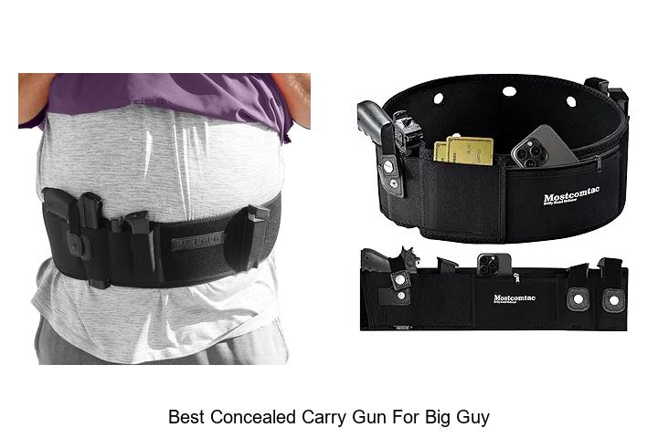 Top 12 Best Concealed Carry Gun for Big Guy You Need Now