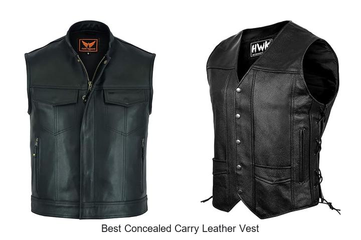 Top 12 Best Concealed Carry Leather Vest You Need Now!