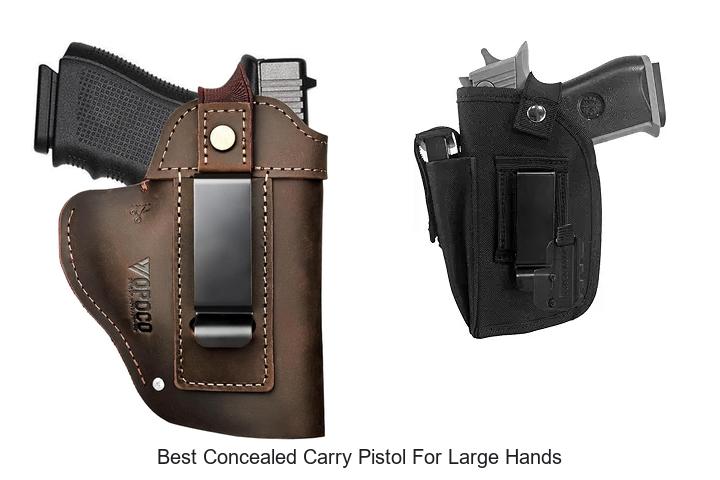 Top 12 Best Concealed Carry Pistol for Large Hands Revealed