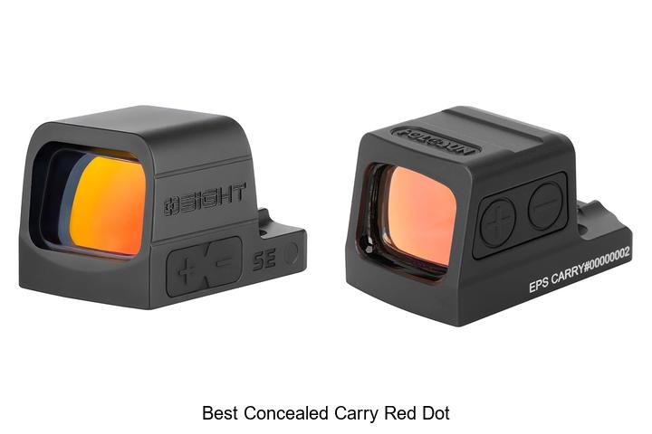 Top 12 Best Concealed Carry Red Dot Sights You Need Now