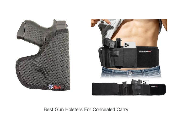 Top 12 Best Gun Holsters For Concealed Carry You Need Now