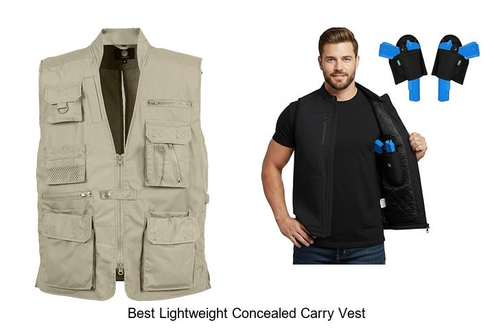 Top 12 Best Lightweight Concealed Carry Vest You Need Now