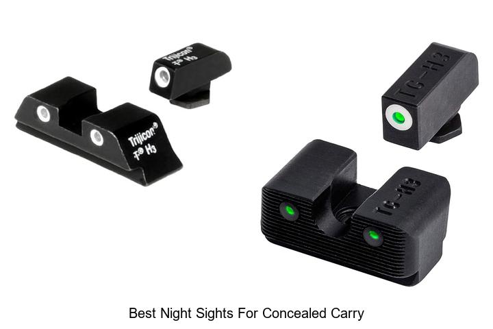 Top 12 Best Night Sights For Concealed Carry You Need Now