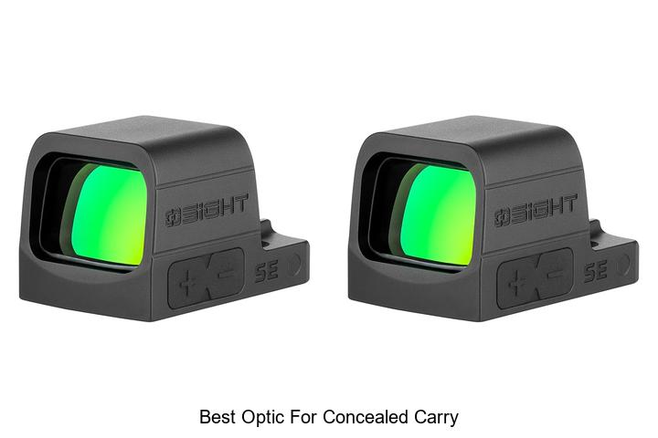 Top 12 Best Optic For Concealed Carry You Can’t Miss!
