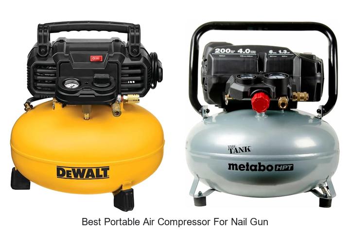 Top 12 Best Portable Air Compressor For Nail Gun Revealed!