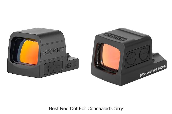 Top 12 Best Red Dot for Concealed Carry You Need Now