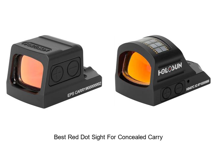 Top 12 Best Red Dot Sight For Concealed Carry You Need!