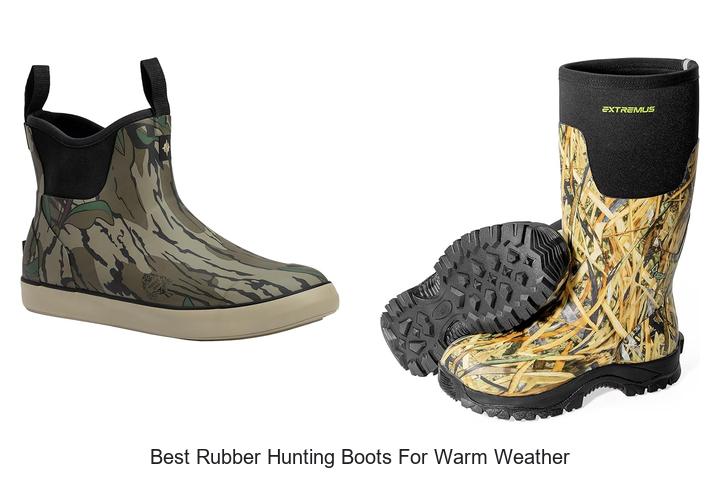 Top 15 Best Rubber Hunting Boots for Warm Weather Revealed!