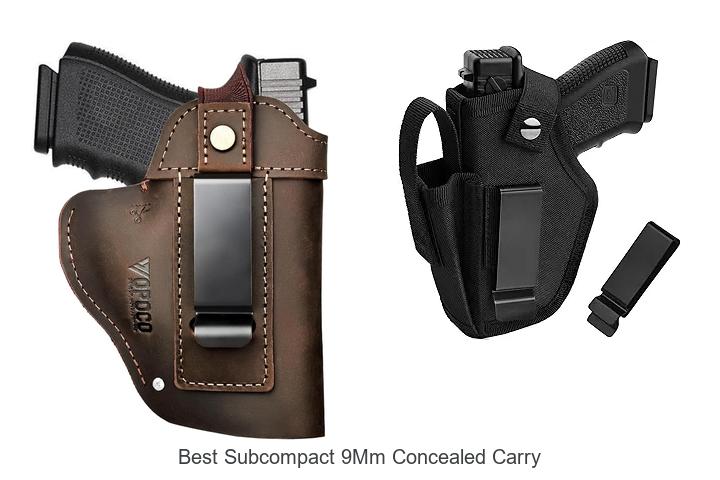 Top 12 Best Subcompact 9mm Concealed Carry Guns Revealed!