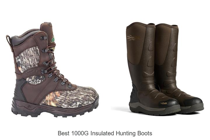 Top 12 Best 1000g Insulated Hunting Boots You Need Now