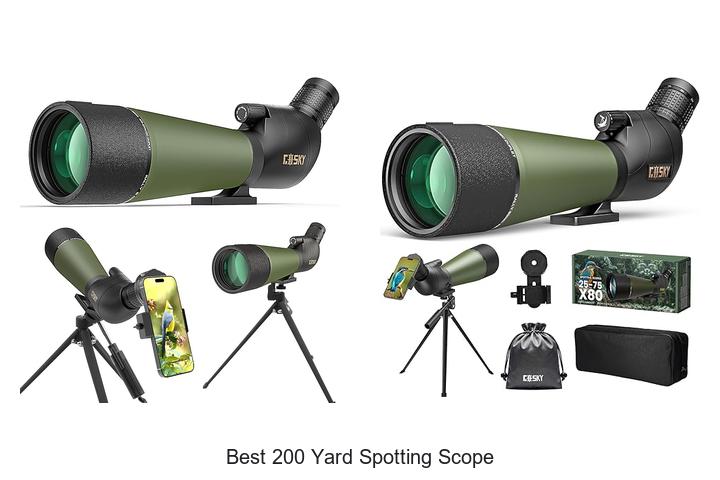 Top 12 Best 200 Yard Spotting Scope You Can’t Miss