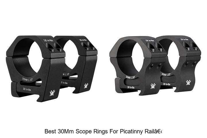 Top 10 Best 30mm Scope Rings for Picatinny Rail Revealed