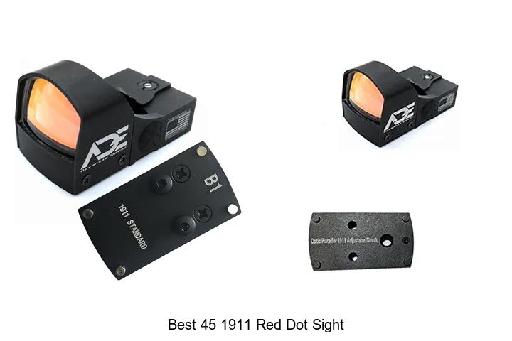 Top 10 Best 45 1911 Red Dot Sight For Ultimate Accuracy