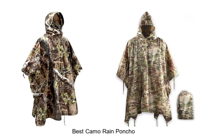 Top 10 Best Camo Rain Poncho You Can’t Miss Today!
