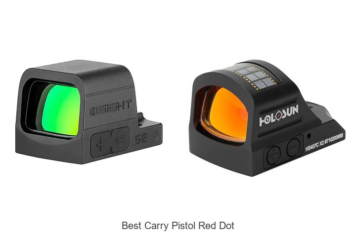 Top 12 Best Carry Pistol Red Dot Sights You Can’t Miss