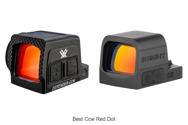 Top 12 Best CCW Red Dot Sights You Can’t Miss Today