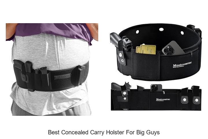 Top 12 Best Concealed Carry Holster For Big Guys Revealed!