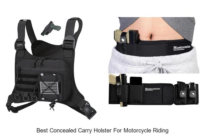 Top 12 Best Concealed Carry Holster For Motorcycle Riding Reviewed