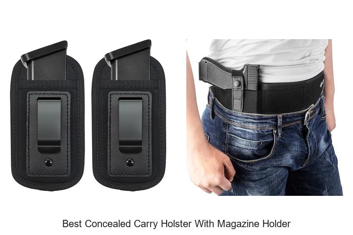 Top 12 Best Concealed Carry Holster With Magazine Holder Revealed!