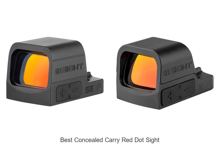 Top 10 Best Concealed Carry Red Dot Sight You Need Now!