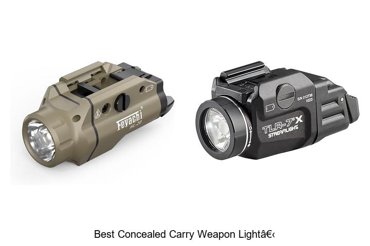 Top 12 Best Concealed Carry Weapon Light You Can’t Miss