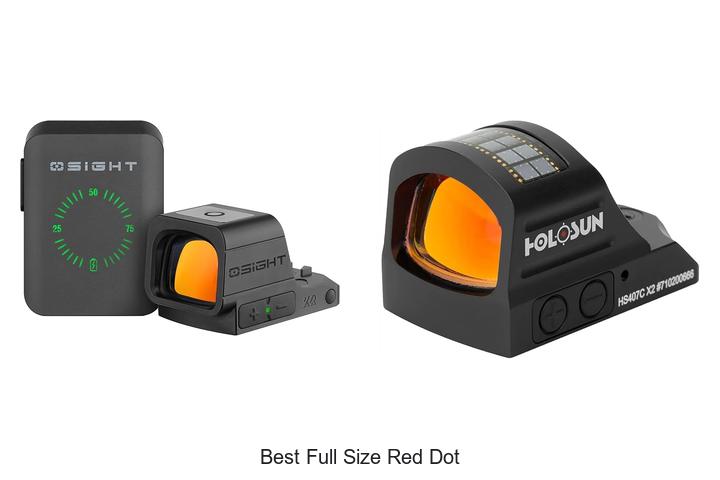 Top 12 Best Full Size Red Dot Sights You Need Now