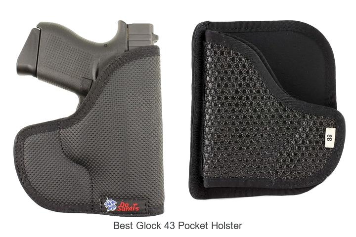 Top 12 Best Glock 43 Pocket Holster You Can’t Miss!