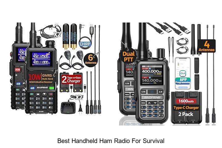 Top 12 Best Handheld Ham Radio for Survival You Need Now