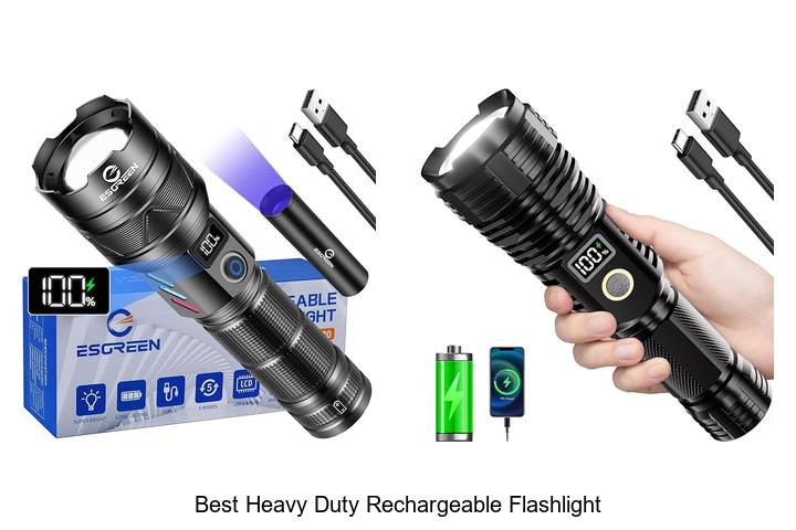 Top 10 Best Heavy Duty Rechargeable Flashlight You Need Now