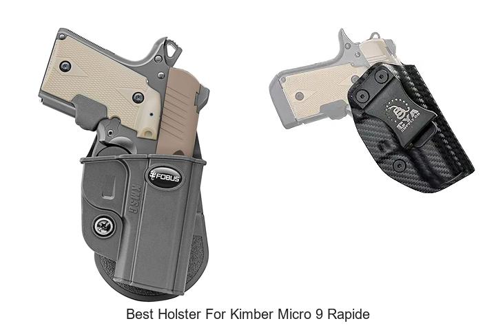 Top 12 Best Holster for Kimber Micro 9 Rapide Revealed!