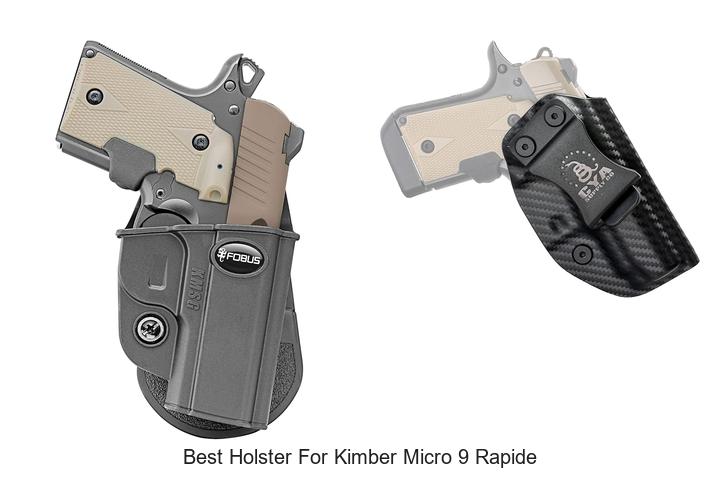 Top 12 Best Holster For Kimber Micro 9 Rapide Revealed!