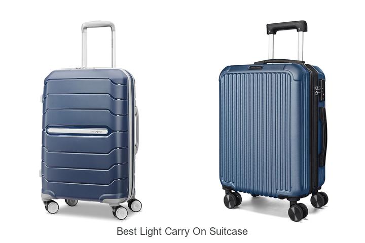 Top 12 Best Light Carry On Suitcase You Can’t Miss!