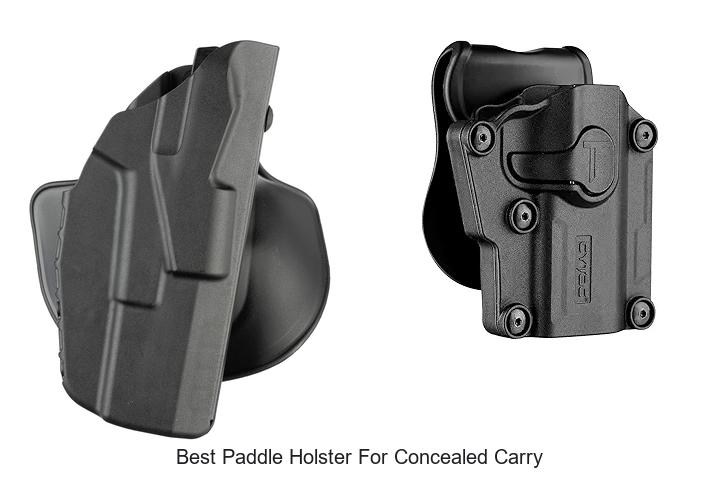 Top 12 Best Paddle Holster For Concealed Carry Reviewed!