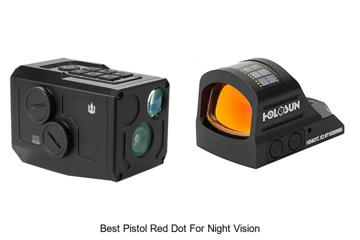 Top 12 Best Pistol Red Dot for Night Vision You Need Now