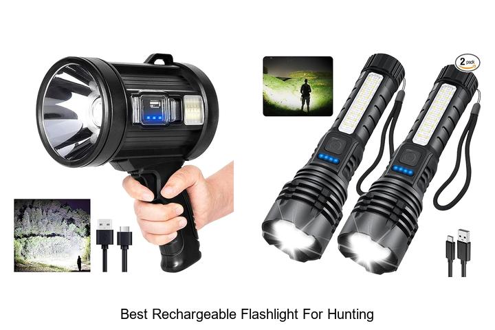 Top 10 Best Rechargeable Flashlight For Hunting Revealed!