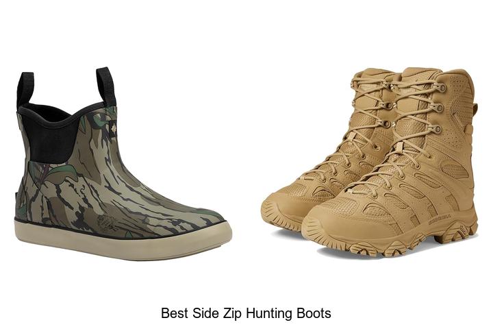 Top 12 Best Side Zip Hunting Boots That Dominate Trails