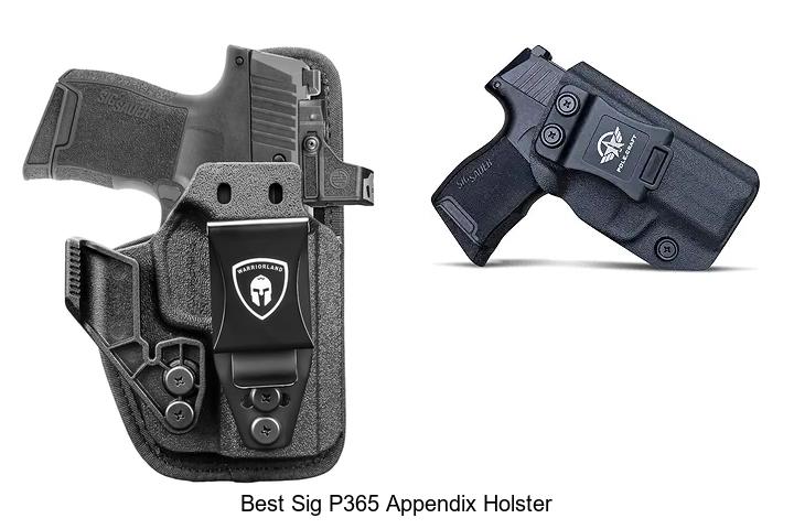 Top 12 Best Sig P365 Appendix Holster You Need Today