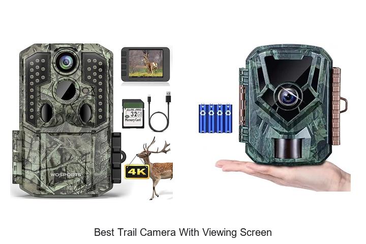 Top 12 Best Trail Camera With Viewing Screen Revealed!