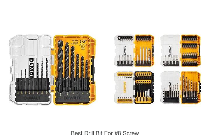 Top 12 Best Drill Bit for #8 Screw You Can’t Miss!