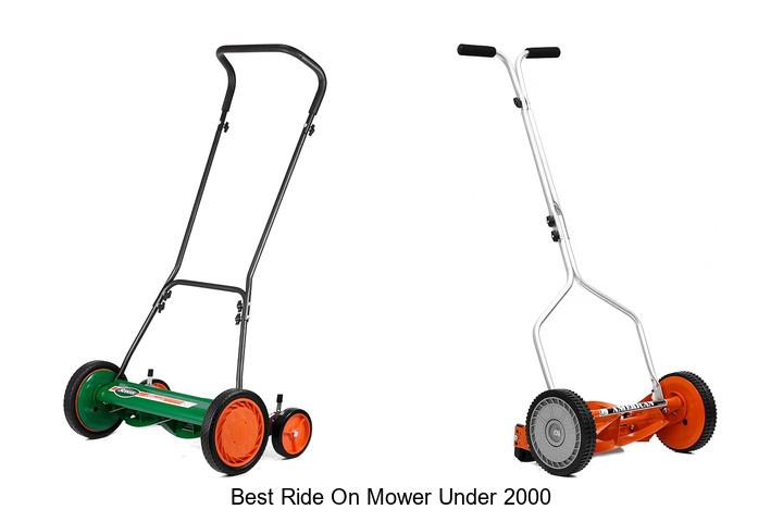 Top 12 Best Ride On Mower Under 2000 That Will Amaze You