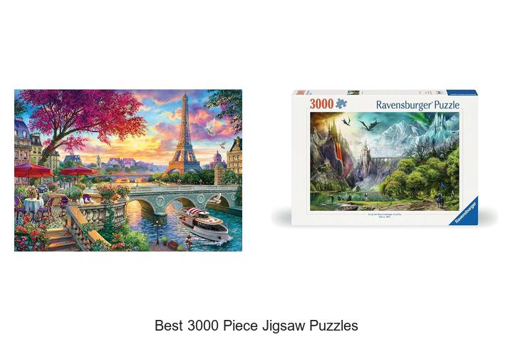 Top 12 Best 3000 Piece Jigsaw Puzzles You Can’t Miss!