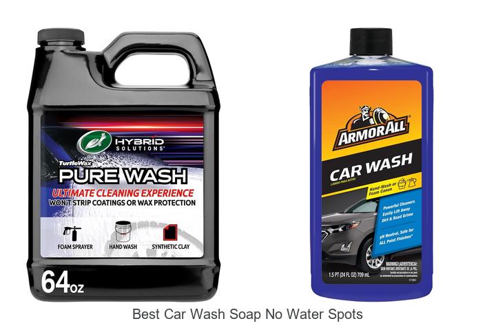 Top 12 Best Car Wash Soap No Water Spots – Shiny Cars Now!