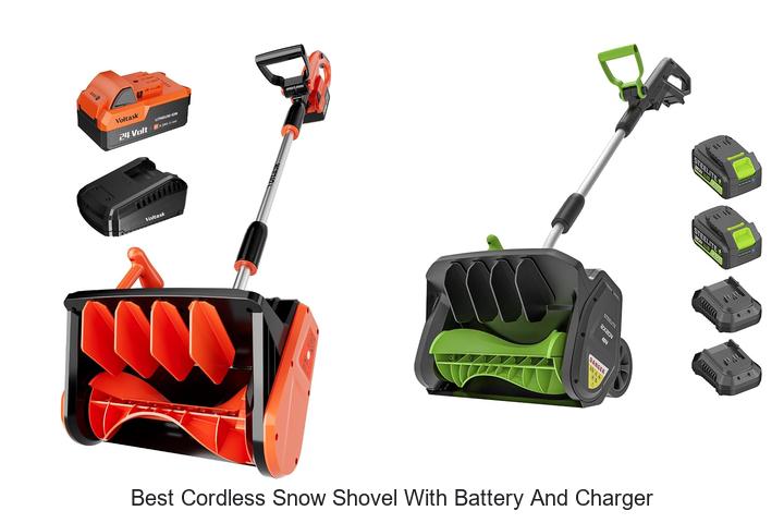 Top 12 Best Cordless Snow Shovel With Battery and Charger Revealed
