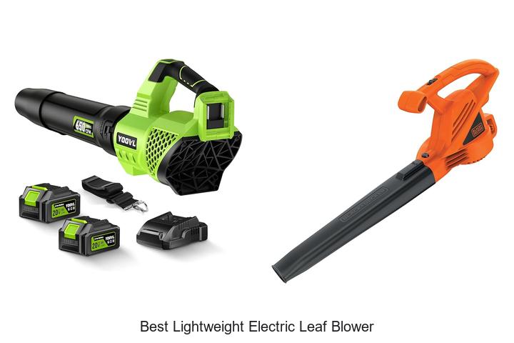 Top 12 Best Lightweight Electric Leaf Blower That Amazes